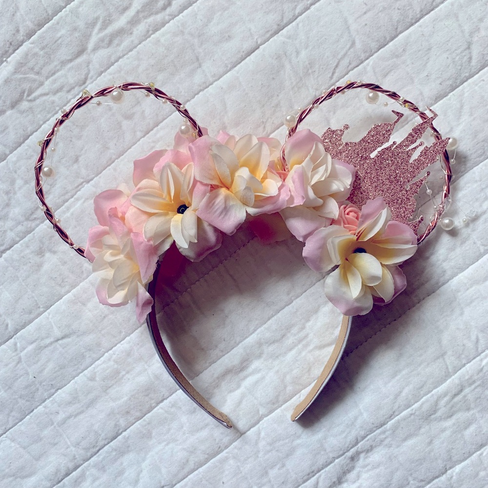 👑Light Up Princess Castle Disney Ears